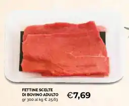 Mercatò Local Fettine scelte di bovino adulto offerta