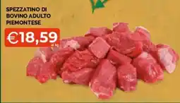 Mercatò Local Spezzatino di bovino adulto piemontese offerta
