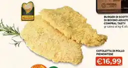 Mercatò Local Cotoletta di pollo piemontese offerta