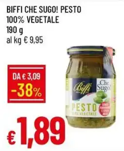 IperFamila Biffi Che Sugo! Pesto 100% vegetale offerta