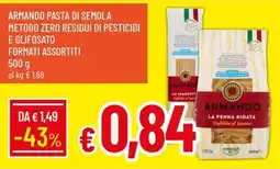 IperFamila Armando pasta di semola offerta