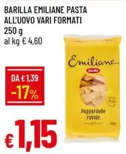 IperFamila Barilla Emiliane Pasta offerta