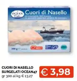 Mercatò Local Cuori di Nasello surgelati Ocean47 offerta