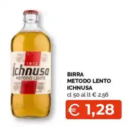 Mercatò Local Birra metodo lento Ichnusa offerta