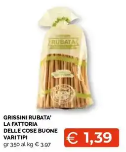 Mercatò Local Grissini Rubata' La Fattoria delle cose buone offerta