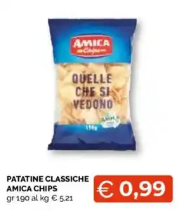 Mercatò Local Patatine classiche Amica Chips offerta