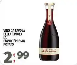 Vivo Supermercati Vino da tavola Bella Tavola offerta