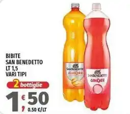 Vivo Supermercati Bibite San Benedetto offerta