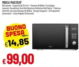 IperFamila Midea Microonde offerta