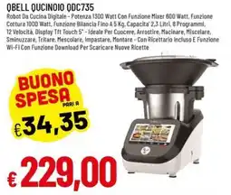 IperFamila Qbell Qucinoio QDC735 offerta