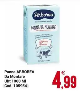 Centro Cash Panna ARBOREA Da Montare offerta