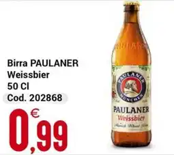Centro Cash Birra PAULANER Weissbier offerta