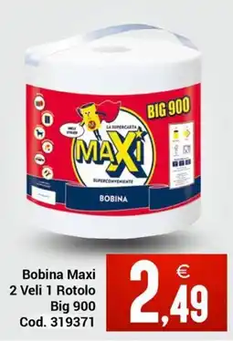 Centro Cash Bobina Maxi offerta