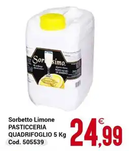 Centro Cash Sorbetto Limone Sorbissimo offerta