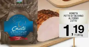 Kometa petto di tacchino al forno