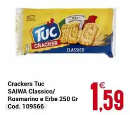 Centro Cash Crackers Tuc SAIWA Classico offerta
