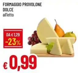 IperFamila Formaggio provolone dolce all'etto offerta