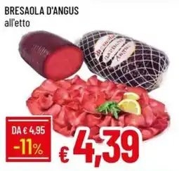 IperFamila Bresaola d'angus offerta