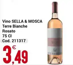 Centro Cash Vino Sella & Mosca Terre Bianche Rosato offerta