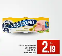 Centro Cash Tonno NOSTROMO Olio di Oliva offerta