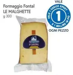 Famila Formaggio Fontal Le Malghette offerta