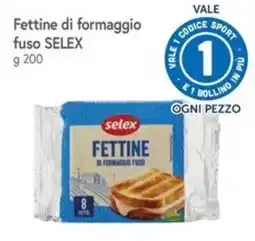 Famila Fettine di formaggio fuso SELEX offerta