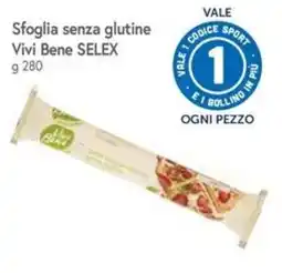 Famila Sfoglia senza glutine Vivì Bene SELEX offerta