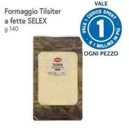 Famila Formaggio Tilsiter a fette SELEX offerta