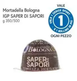 Famila Mortadella Bologna IGP Saper di Sapori offerta