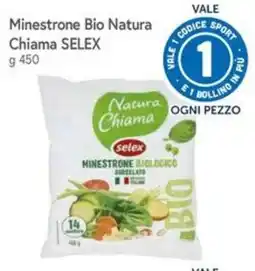 Famila Minestrone Bio Natura Chiama SELEX offerta