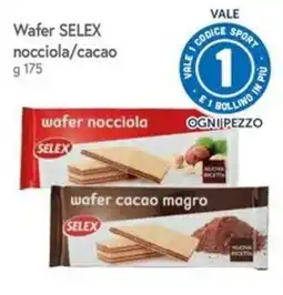 Famila Wafer SELEX nocciola/cacao offerta