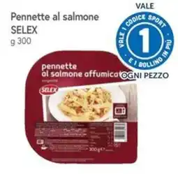 Famila Penne al salmone affumicato SELEX offerta