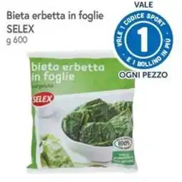 Famila Bieta erbetta in foglie Selex offerta