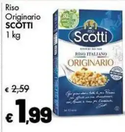 Supermercati Vinci Riso Originario Scotti offerta