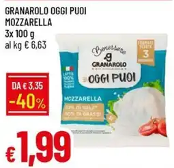 IperFamila Mozzarella Benessere Granarolo offerta