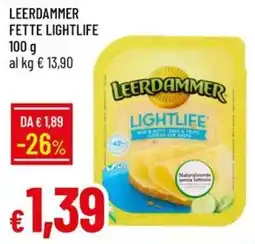 IperFamila Leerdammer Lightlife offerta