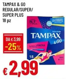 IperFamila Tampax & Go offerta