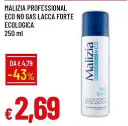 IperFamila Malizia Professional Eco Lacca Forte Ecologica offerta