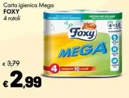 Supermercati Vinci Carta igienica Mega Foxy offerta