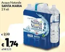 Supermercati Vinci Acqua Naturale Santa Maria offerta