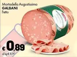 Supermercati Vinci Mortadella Augustissima Galbani offerta