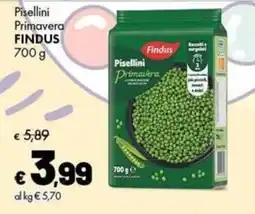 Supermercati Vinci Pisellini Primavera Findus offerta