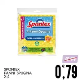 SpesAmica Spontex panni spugna offerta