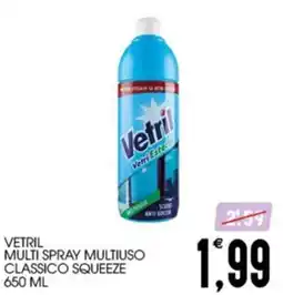 SpesAmica Vetril multi spray multiuso classico squeeze offerta