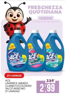 SpesAmica Ace lavatrice liquido offerta