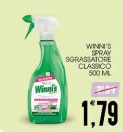 SpesAmica Winni's spray sgrassatore classico offerta