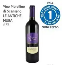 Famila Vino Morellino di Scansano Le Antiche Mura offerta