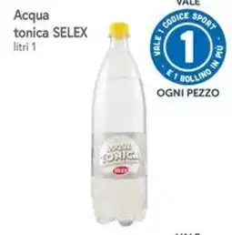 Famila Acqua tonica SELEX offerta