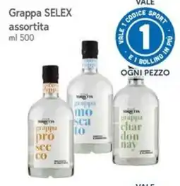 Famila Grappa SELEX assortita offerta