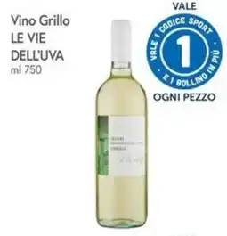 Famila Vino Grillo Le Vie Dell'Uva offerta